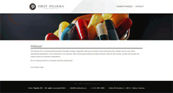 Desktop Screenshot of firstpharma.ee