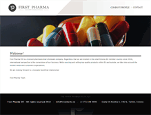 Tablet Screenshot of firstpharma.ee